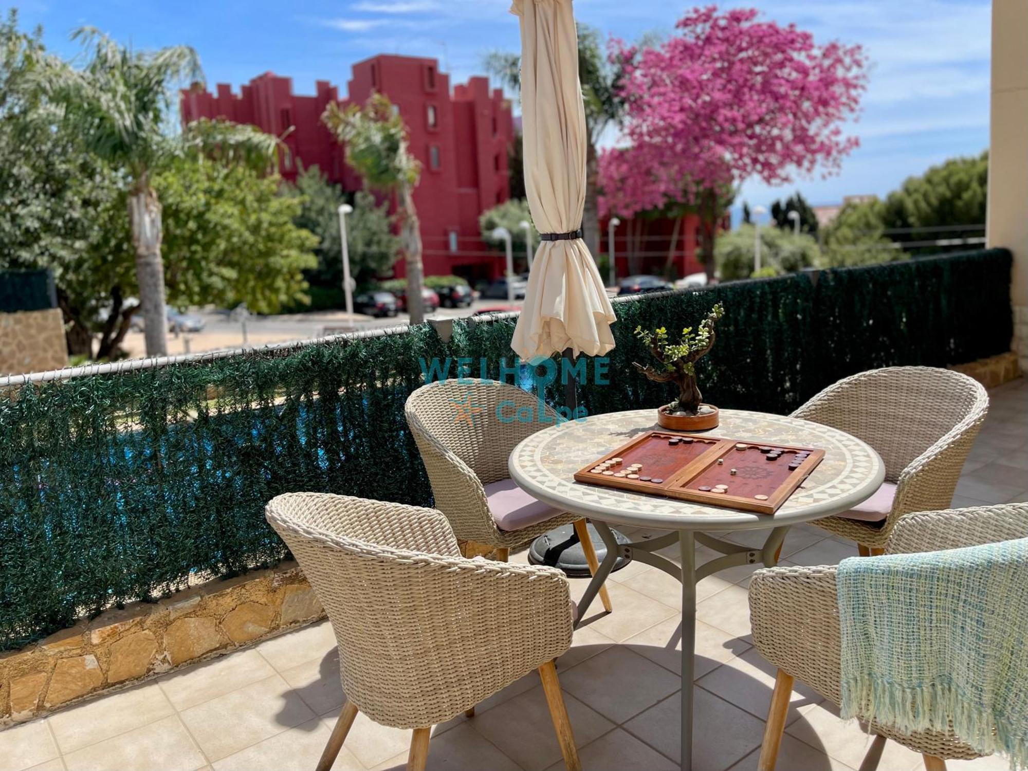 Manzana Bonito Y Comodo Apartamento Con Piscina Calp Extérieur photo