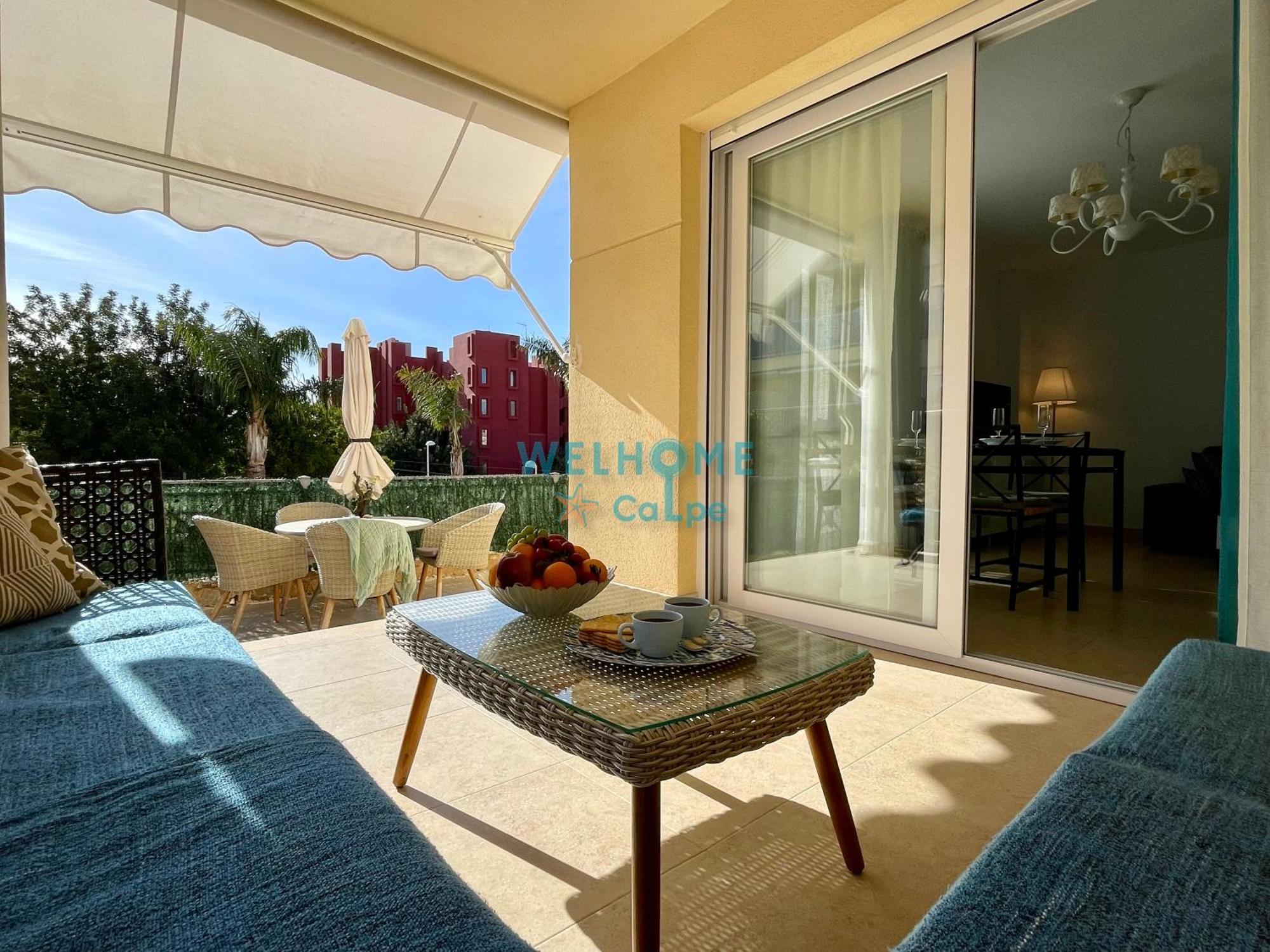 Manzana Bonito Y Comodo Apartamento Con Piscina Calp Extérieur photo