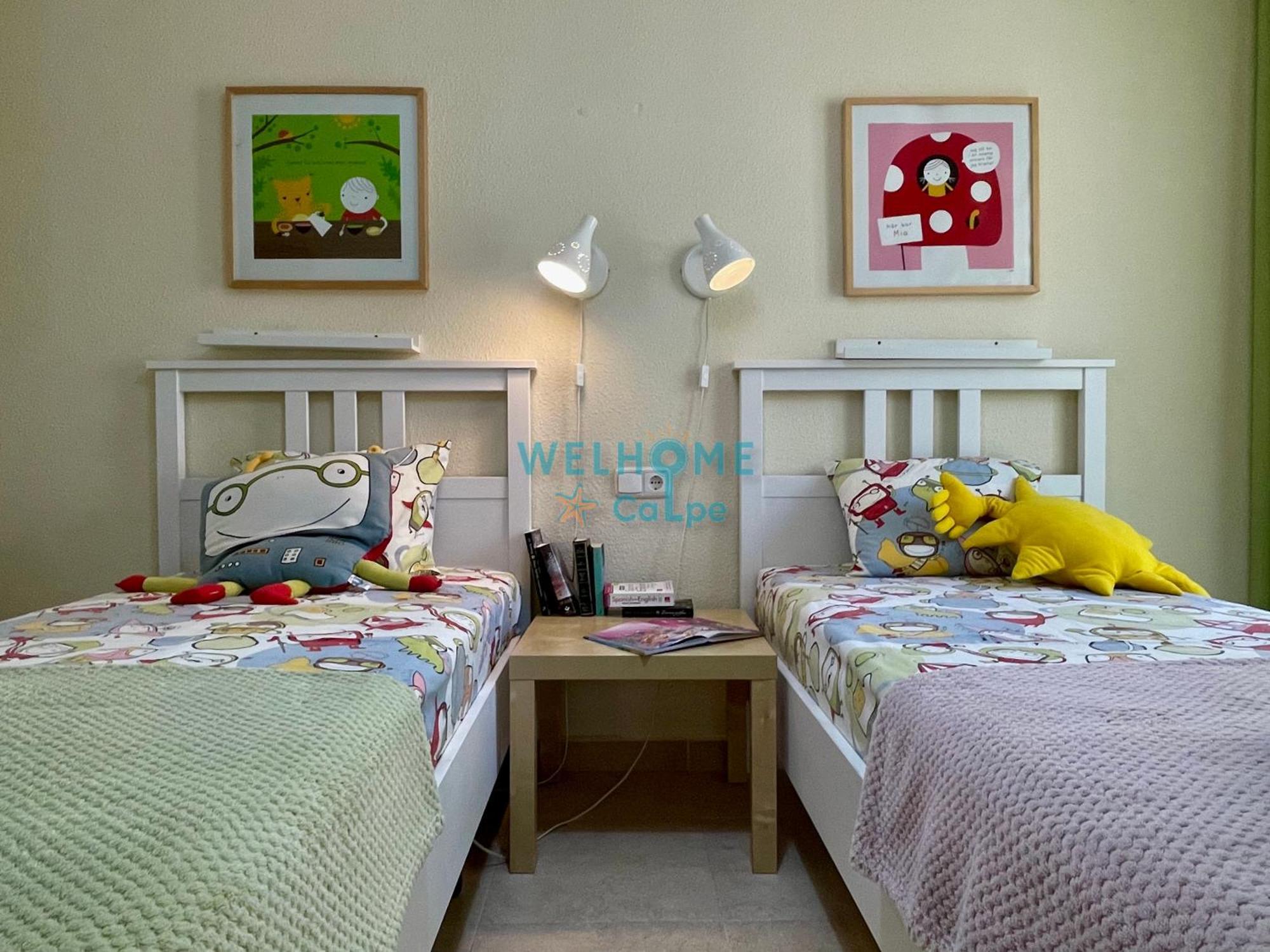 Manzana Bonito Y Comodo Apartamento Con Piscina Calp Extérieur photo