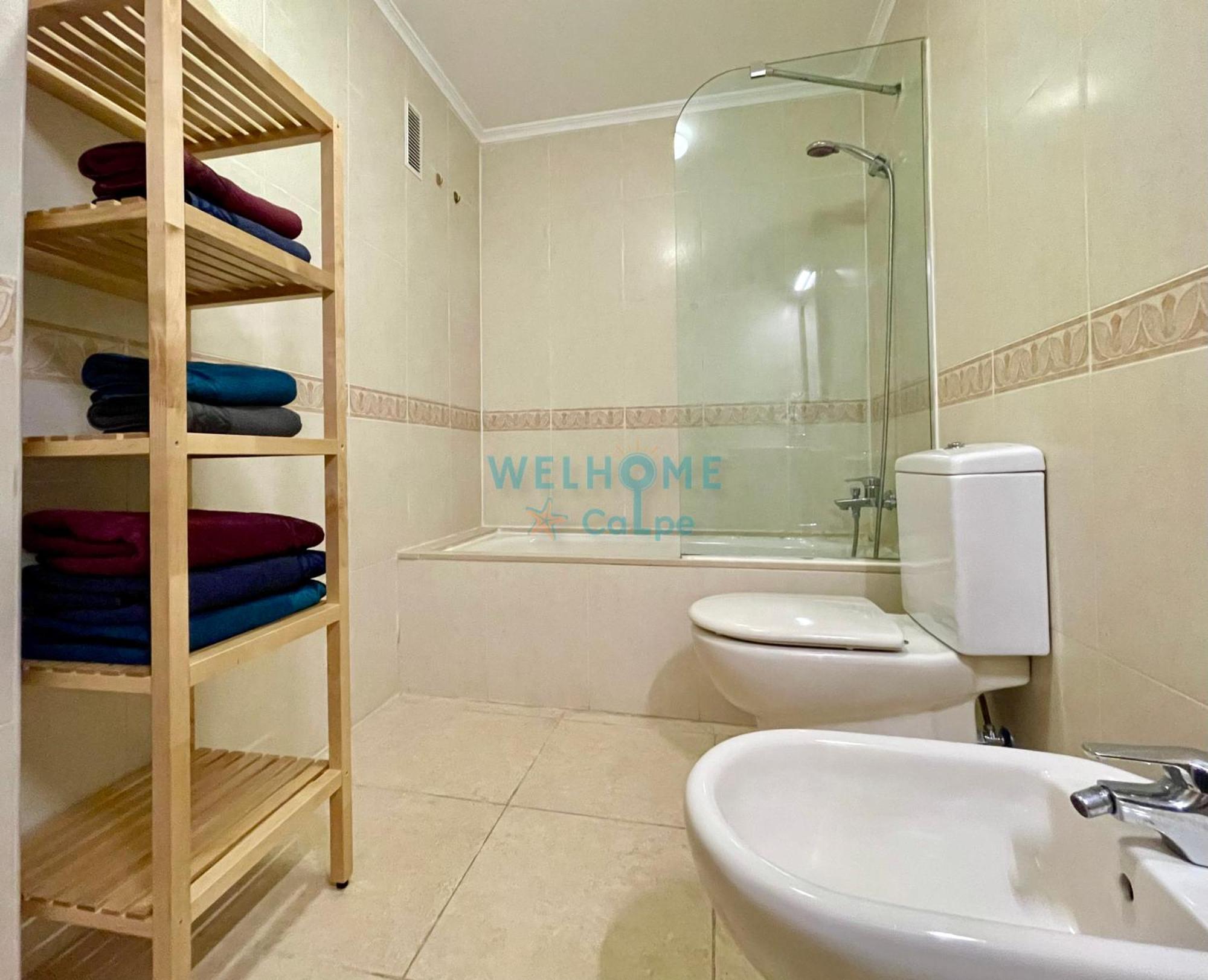 Manzana Bonito Y Comodo Apartamento Con Piscina Calp Extérieur photo