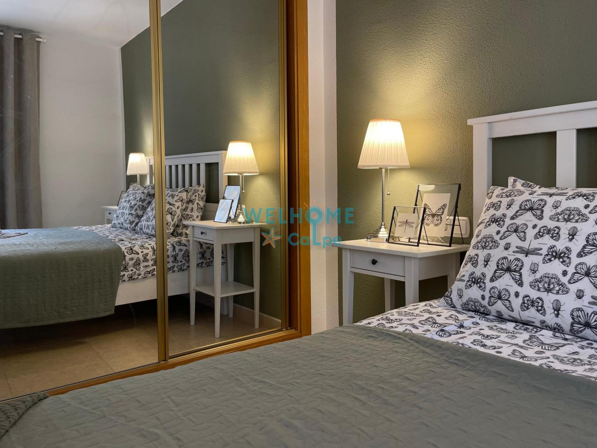 Manzana Bonito Y Comodo Apartamento Con Piscina Calp Extérieur photo
