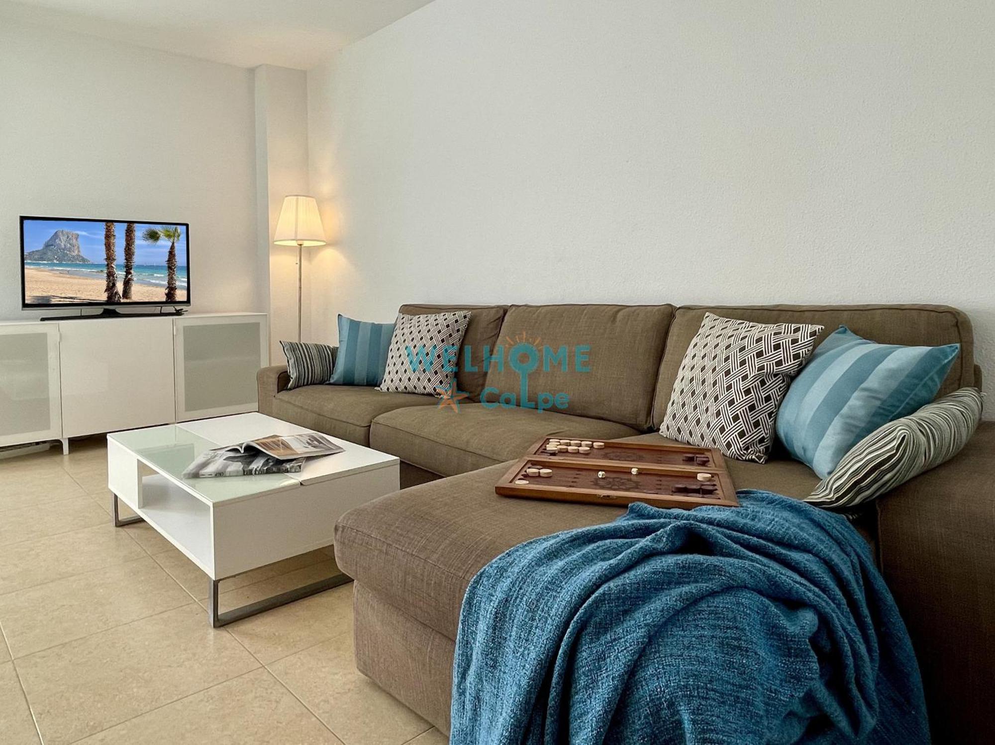 Manzana Bonito Y Comodo Apartamento Con Piscina Calp Extérieur photo