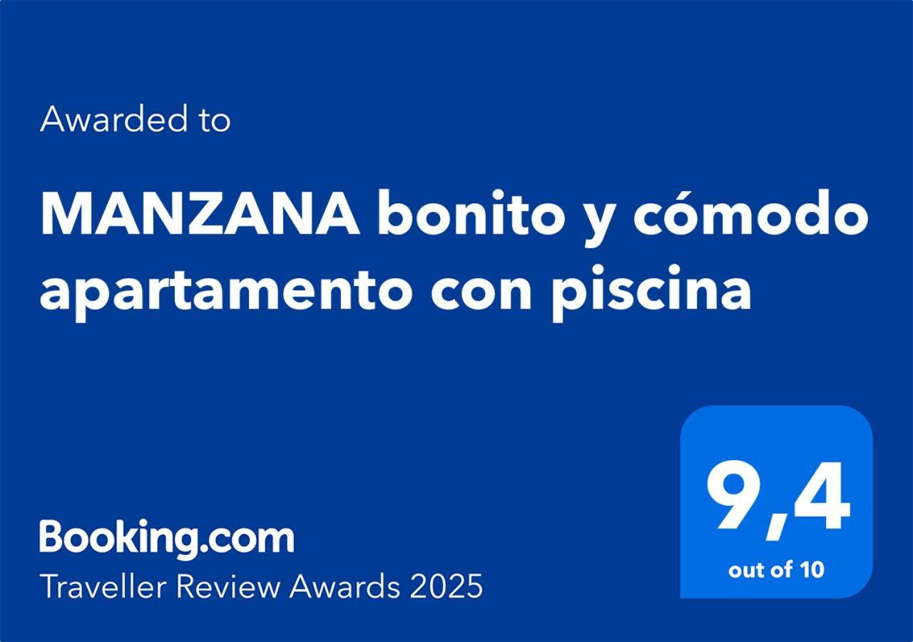 Manzana Bonito Y Comodo Apartamento Con Piscina Calp Extérieur photo